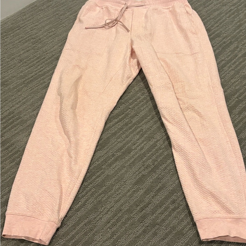 Men’s lululemon light pink  joggers